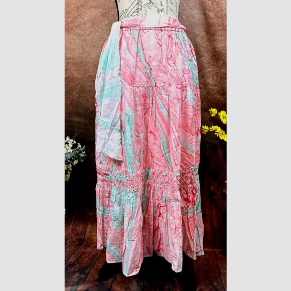 St Roche Selma Skirt Pink Marbled Multiple Sizes - Picture 2 of 11